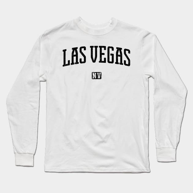 Las Vegas Nevada Vintage Long Sleeve T-Shirt by Vicinity